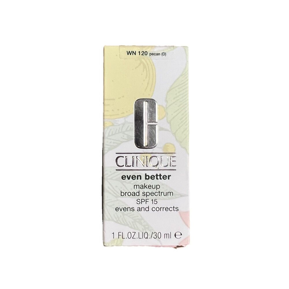 Clinique Even Better makeup broad spectrum spf 15 WN 120 Pecan (D) 1.0 Fl Oz